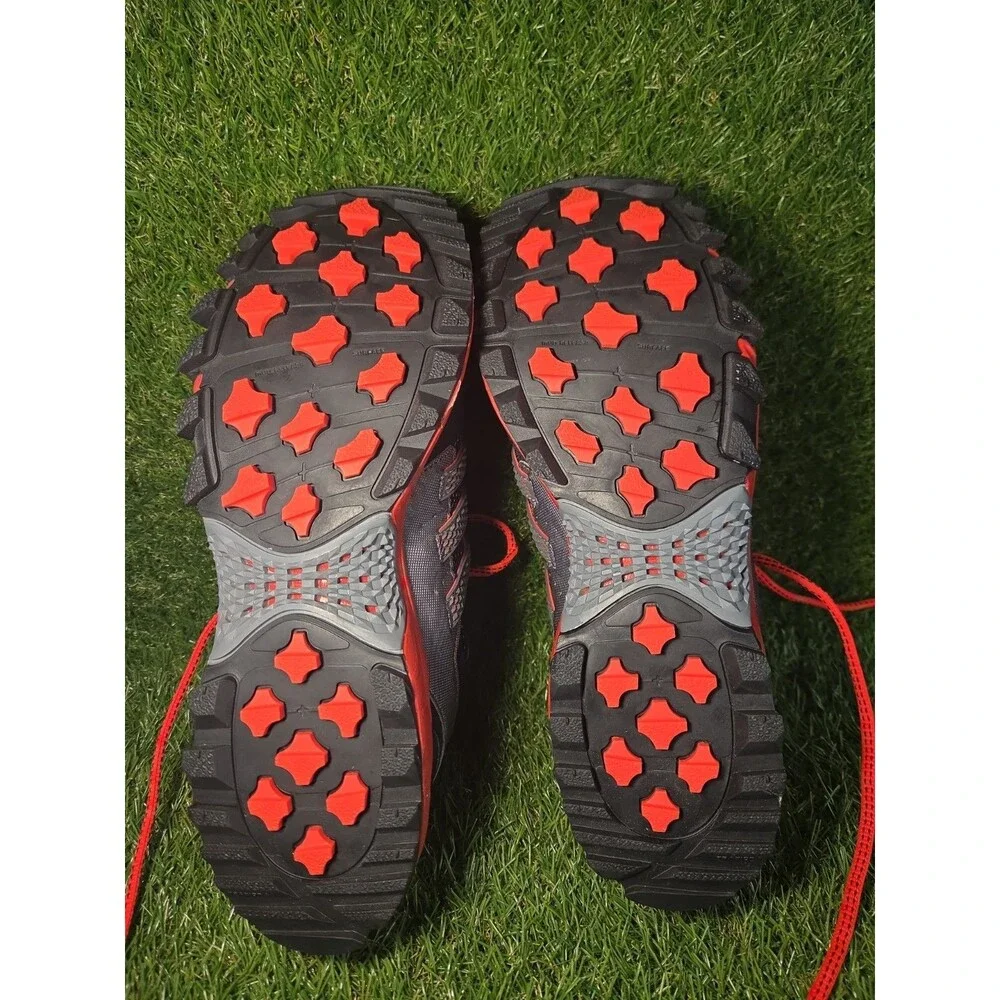 ADIDAS Kanadia TR Black Grey Red Trail Running Shoes men’s Size 11